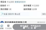 1元起拍，恒大地产集团1.2亿元债权拍卖参与者浩瀚-中石化网上营业厅官网